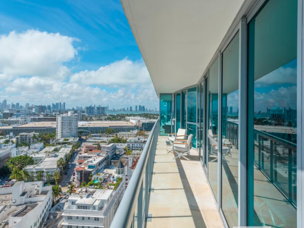 Luxury Miami Beach Condo  Two Bedroom Rental - Ocean & City Views